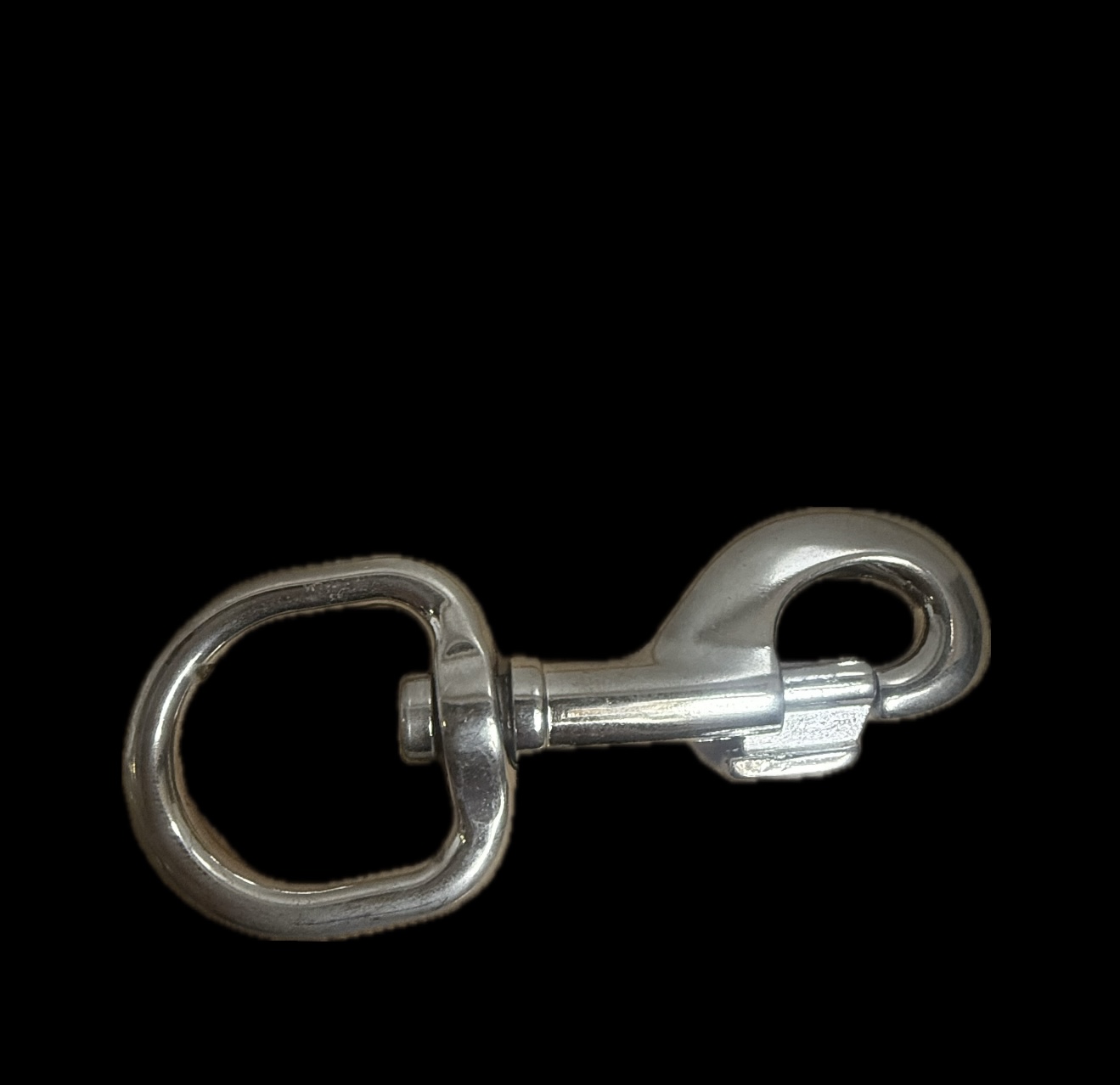 Snap Hook - Round Swivel Metal 25mm